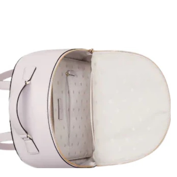 Kate Spade Perry Large Backpack in Lavender Saffiano Leather with Gold Hardware - Picture 4 of 13